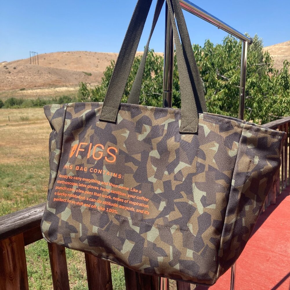 FIGS large tote bag